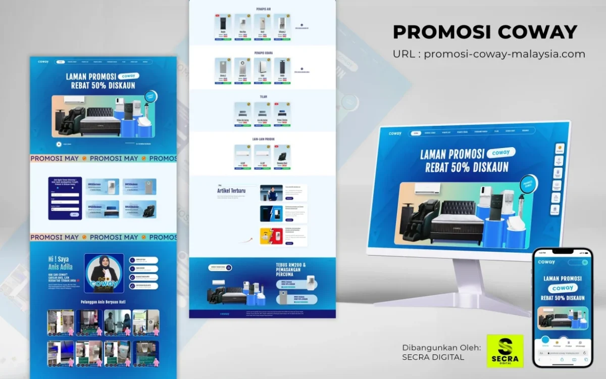 Website Ejen Coway Malaysia