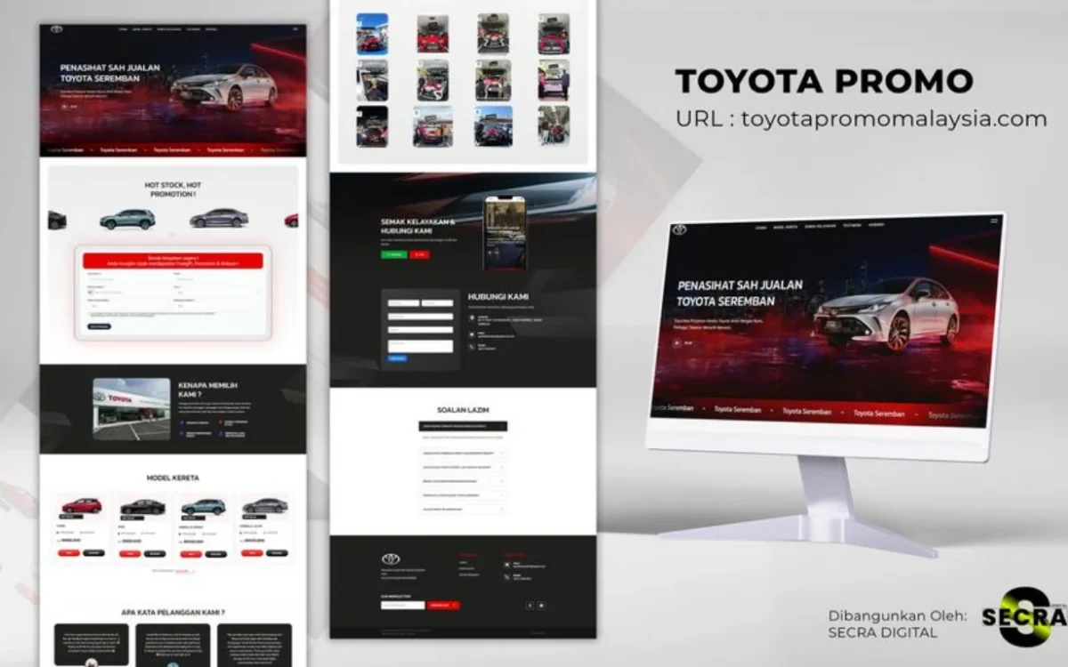 Website Ejen Toyota